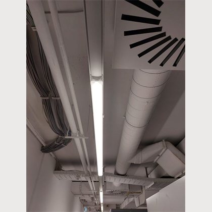 Tragschienensystem vorverdrahtet